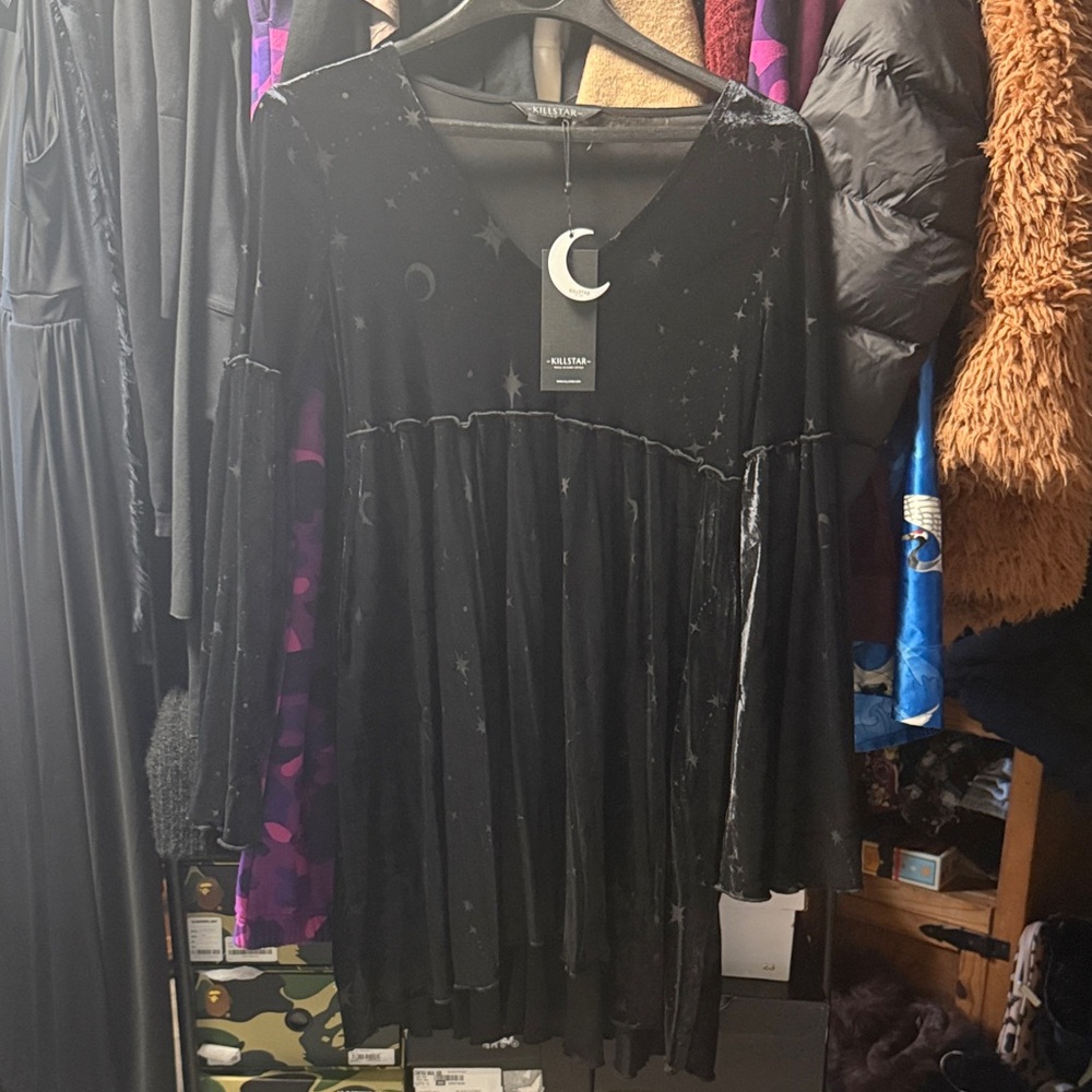 Killstar Coma Star Mini Dress